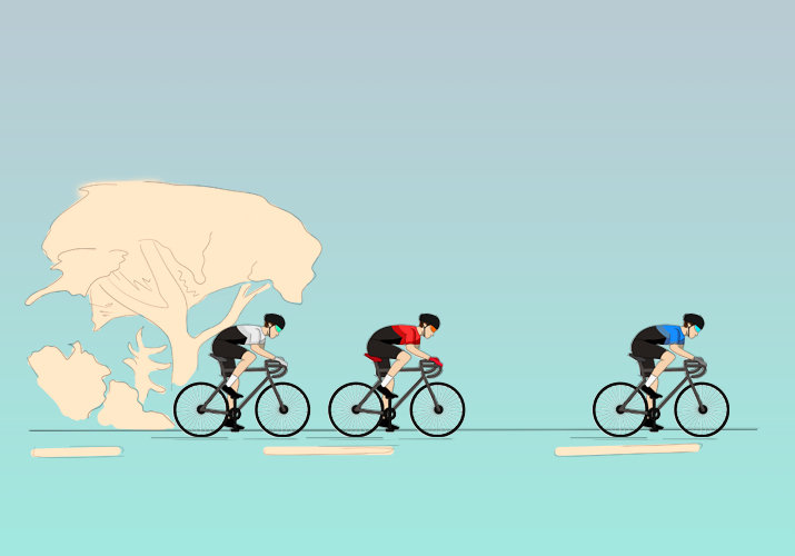 Signalizácia v skupinovej jazde