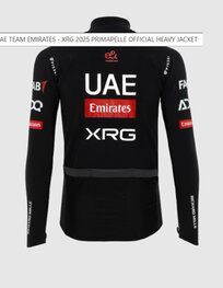 UAE TEAM EMIRATES - XRG 2025 GIACCA PRIMAPELLE OFFICIAL