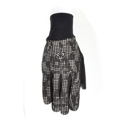 AGU Cyklistické rukavice dlouhoprsté - WINDPROOF II HIVIS - černá