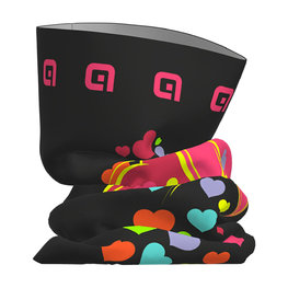 ALÉ Cyklistický nákrčník - FOREVER  - vícebarevná/černá