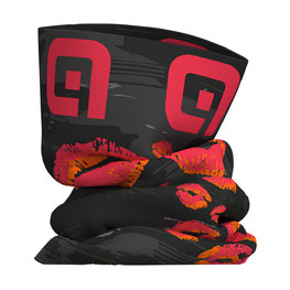 ALÉ Cyklistický nákrčník - ROMANTIC  - červená/černá