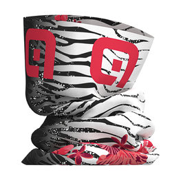 ALÉ Cyklistický nákrčník - SAVANA - růžová/bílá