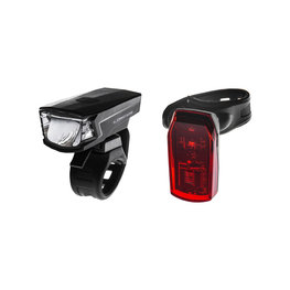 světlo - SINGLE 1+1LED - černá