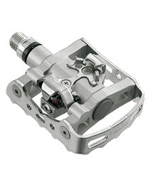SHIMANO pedály - PEDALS M324 - stříbrná