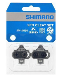 SHIMANO kufry - SM-SH56 SPD - stříbrná