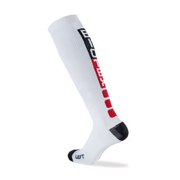 BIOTEX Cyklistické podkolenky - COMPRESSION - bílá