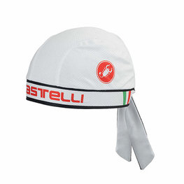 CASTELLI Cyklistická bandana - LIGHT HEAD - bílá
