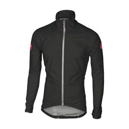 CASTELLI Cyklistická voděodolná pláštěnka - EMERGENCY RAIN - černá