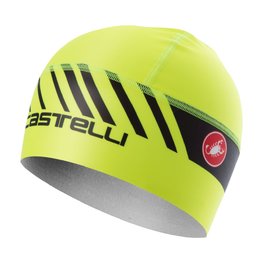 CASTELLI Cyklistická čepice - ARRIVO 3 THERMO - žlutá