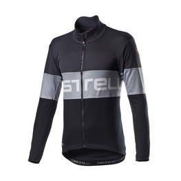 CASTELLI Cyklistická zateplená bunda - PROLOGO WINTER - šedá