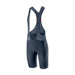 CASTELLI Cyklistické kalhoty krátké s laclem - ENDURANCE 2 - modrá