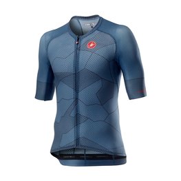 CASTELLI Cyklistický dres s krátkým rukávem - CLIMBER'S 3.0 - modrá