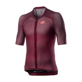 CASTELLI Cyklistický dres s krátkým rukávem - CLIMBER'S 3.0 - bordó
