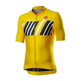 CASTELLI Cyklistický dres s krátkým rukávem - HORS CATEGORIE - žlutá