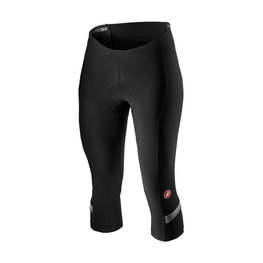 CASTELLI Cyklistické kalhoty 3/4 bez laclu - VELOCISSIMA 2 LADY - černá