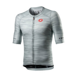 CASTELLI Cyklistický dres s krátkým rukávem - CLIMBER'S 3.0 SL JRS - šedá