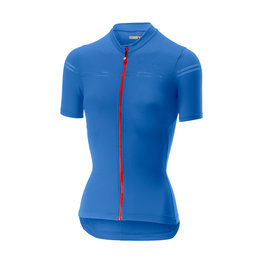 CASTELLI Cyklistický dres s krátkým rukávem - PROMESSA 2.0 LADY - modrá