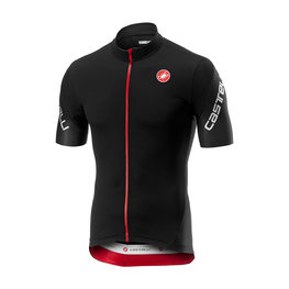 CASTELLI Cyklistický dres s krátkým rukávem - ENTRATA 3.0 - černá/červená