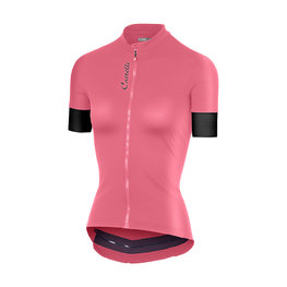 CASTELLI Cyklistický dres s krátkým rukávem - ANIMA 2.0 LADY - černá/růžová