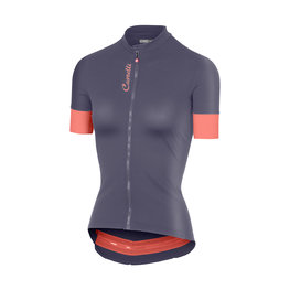 CASTELLI Cyklistický dres s krátkým rukávem - ANIMA 2.0 LADY - modrá/růžová