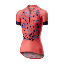 CASTELLI Cyklistický dres s krátkým rukávem - CLIMBER'S LADY - růžová