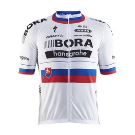 Cyklistický dres s krátkým rukávem - BORA-HANSGROHE 2017 