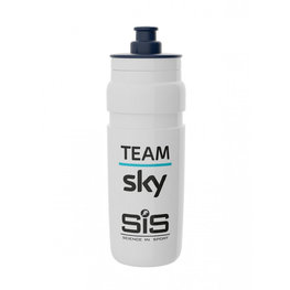 Cyklistická láhev na vodu - TEAM SKY 2019 750 ml - bílá