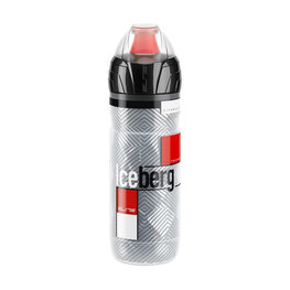 Cyklistická láhev na vodu - ICEBERG 500 ml - červená