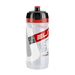 ELITE Cyklistická láhev na vodu - CORSA 550 ml  - červená