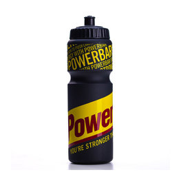 POWERBAR Cyklistická láhev na vodu - BIG LOGO 750 ml - černá