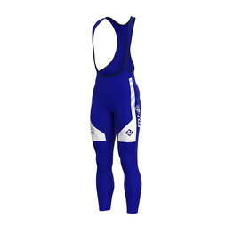 ALÉ Cyklistické kalhoty dlouhé s laclem - GROUPAMA FDJ 20 WNT - modrá