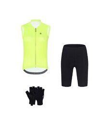 RIVANELLE Cyklistický mega set - PURE - žlutá/černá