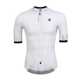 MONTON Cyklistický dres s krátkým rukávem - QUEST - bílá