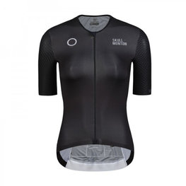MONTON Cyklistický dres s krátkým rukávem - SPIRIT LADY - černá