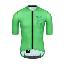 MONTON Cyklistický dres s krátkým rukávem - HERMITT - zelená