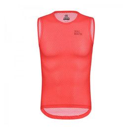MONTON Cyklistické triko bez rukávů - SUNDAY - červená