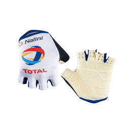 NALINI Cyklistické rukavice krátkoprsté - DIRECT ENERGIE 2020 - bílá