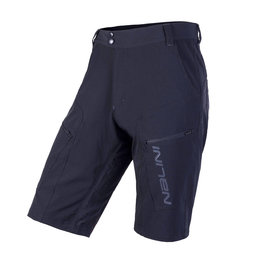 NALINI Cyklistické kalhoty krátké bez laclu - AIS CLICK MTB - černá