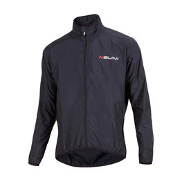 NALINI Cyklistická větruodolná bunda - ARIA - černá