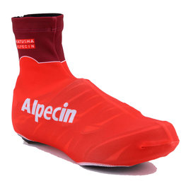 Cyklistické návleky na tretry - KATUSHA 2018 - bordó/červená