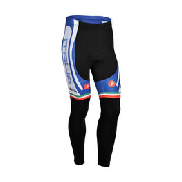Cyklistické kalhoty dlouhé bez laclu - CARVELO 2013 WINTER - modrá/černá