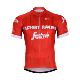 Cyklistický dres s krátkým rukávem - TREK 2018 - červená