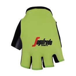 BONAVELO Cyklistické rukavice krátkoprsté - TREK 2018 - žlutá