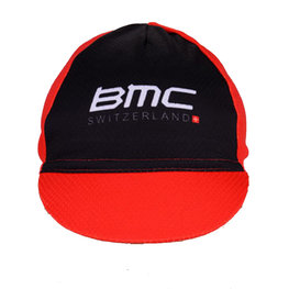 BONAVELO Cyklistická čepice - BMC 2018 - červená/černá