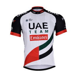 BONAVELO Cyklistický dres s krátkým rukávem - UAE 2018 - černá/červená/bílá