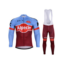 BONAVELO set - KATUSHA 2018 WINTER - modrá/bordó