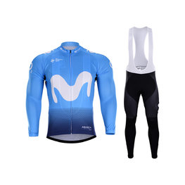 BONAVELO set - MOVISTAR 2018 WINTER - modrá/černá