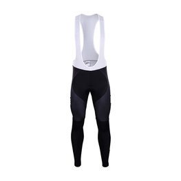 BONAVELO Cyklistické kalhoty dlouhé s laclem - EDUCATION F. '19 SMR - černá