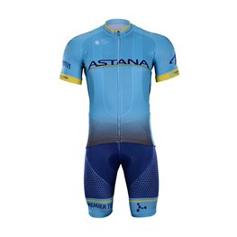 BONAVELO Cyklistický krátký dres a krátké kalhoty - ASTANA 2019 - modrá
