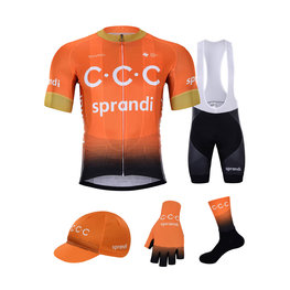 BONAVELO Cyklistický mega set - CCC 2020 - oranžová/černá